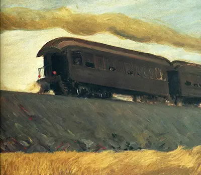 Railroad Train Edward Hopper